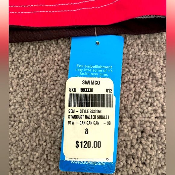 Seafolly Halter Swim Top - Picture 2 of 2